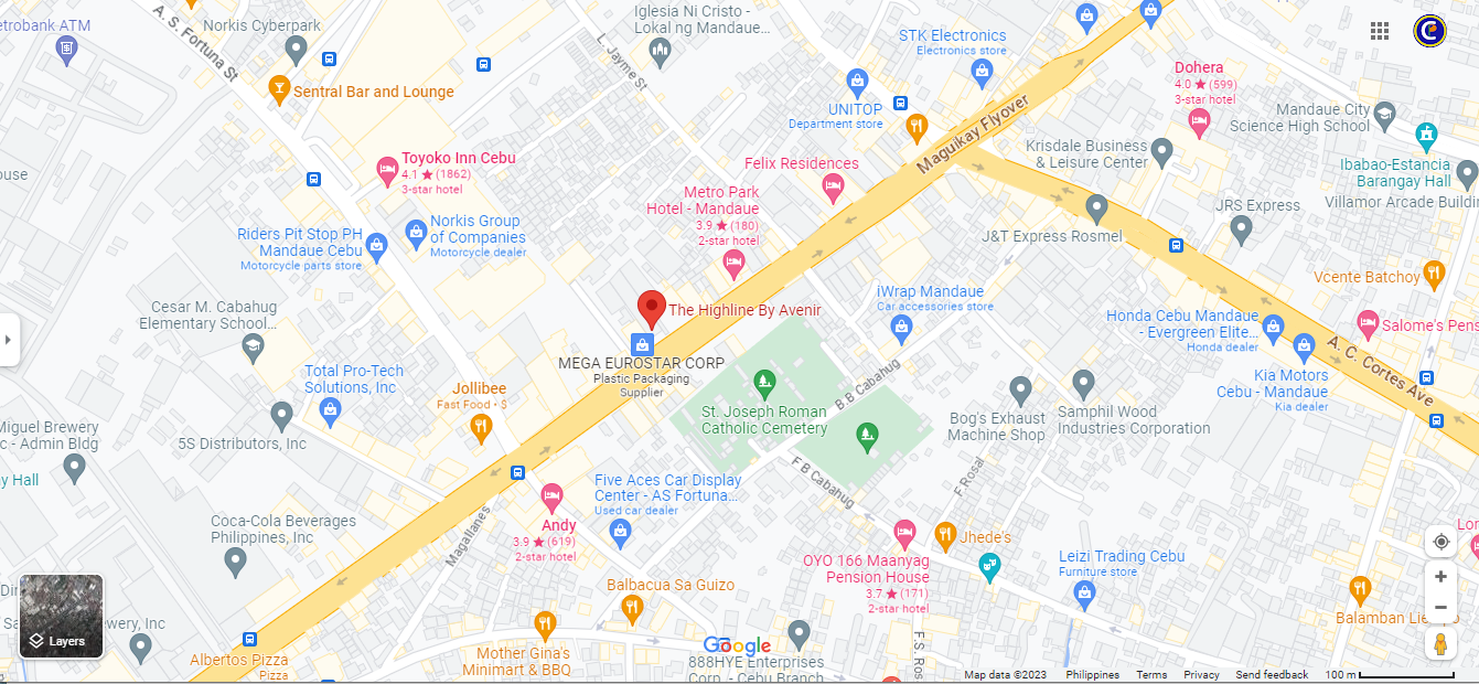 The Highline by Avenir Google Map Location